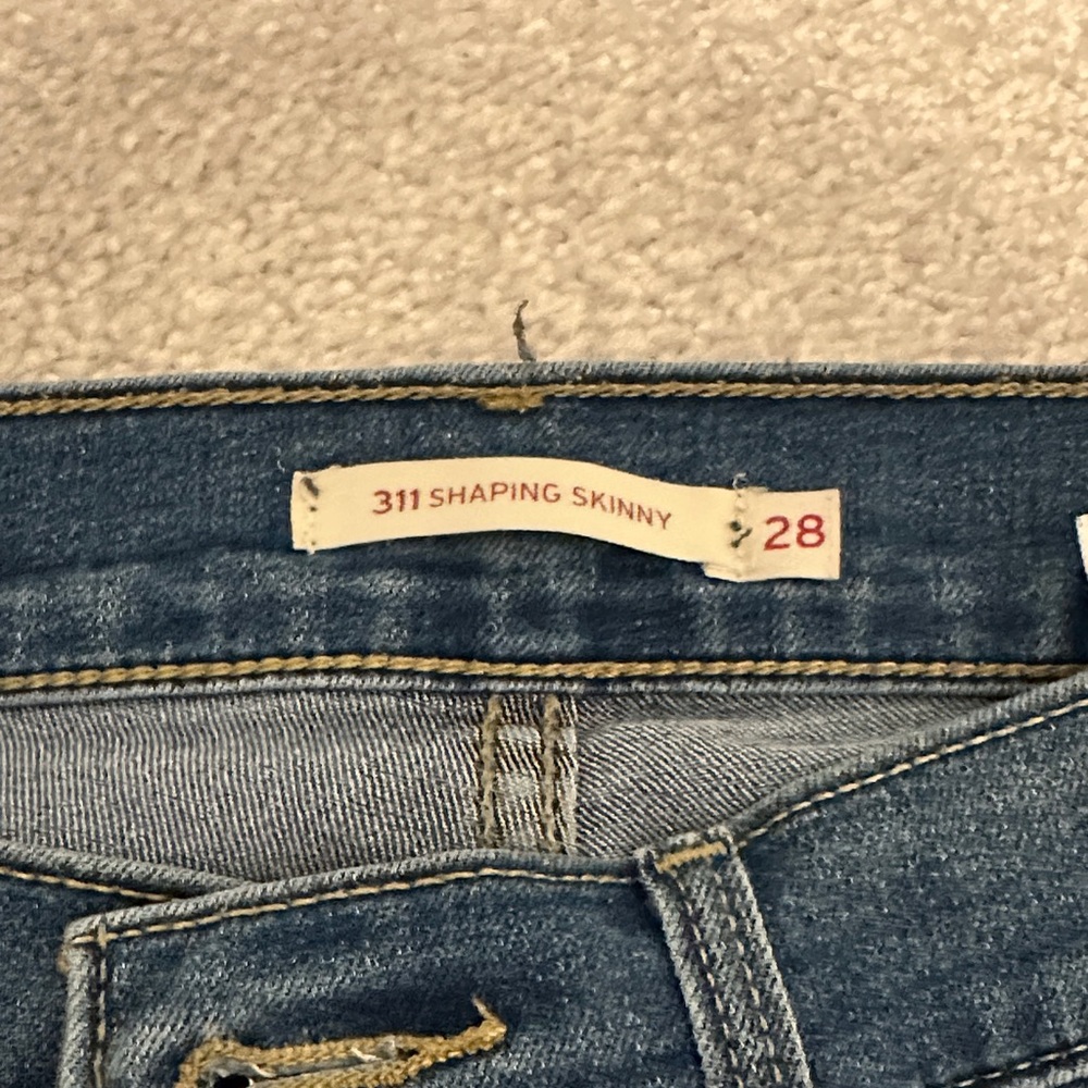 Levi's Dark Blue Women's Skinny Jeans 311 shaping skinny - Picture 4 of 9